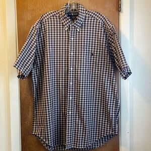 Ralph Lauren Blake 100% Cotton Sz L Classic Checked Pattern & Colors